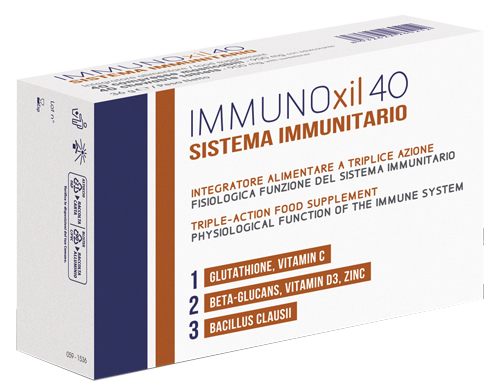 IMMUNOXIL 40 SISTEMA IMMUNITARIO 40 COMPRESSE MASTICABILI - pharmaluna