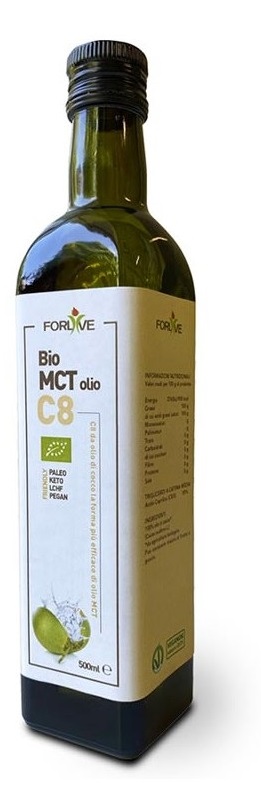 MCT OLIO C8 BIO 500 ML - pharmaluna