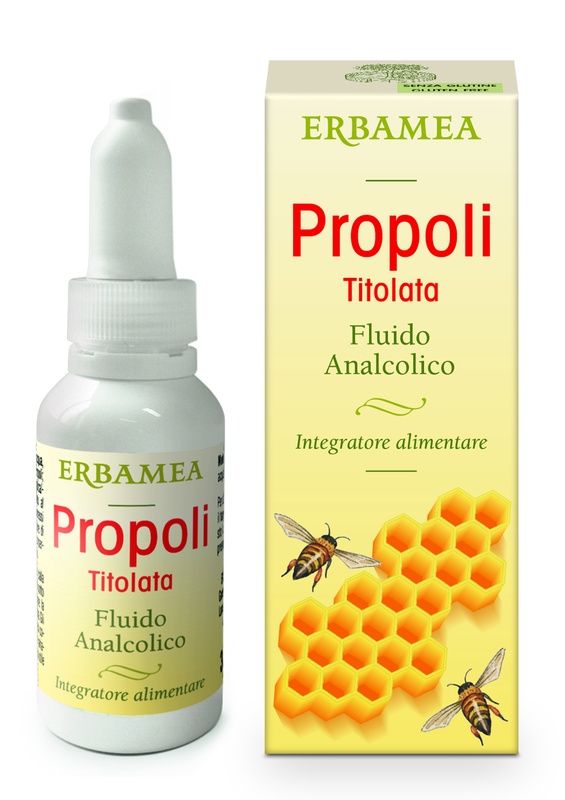 PROPOLI TITOLATA FLUIDO ANALCOLICO 30 ML - pharmaluna