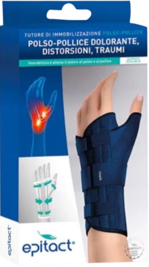 TUTORE POLSO/POLLICE PER TENDINITE EPITACT QUERV'ACTIV SINISTRO M - pharmaluna