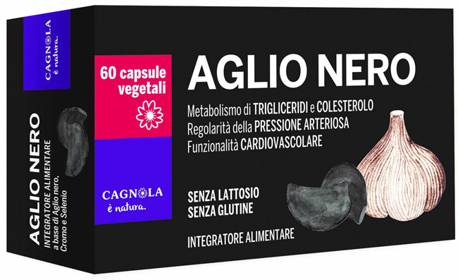 AGLIO NERO 60 CAPSULE CAGNOLA - pharmaluna