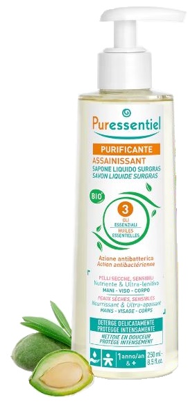 PURESSENTIEL SAPONE SURGRAS 250 ML - pharmaluna