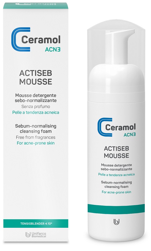 CERAMOL ACN3 ACTISEB MOUSSE 150 ML - pharmaluna