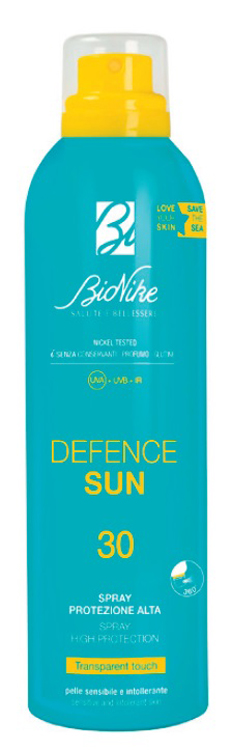 DEFENCE SUN SPRAY TRANSPARENT TOUCH 30 200 ML - pharmaluna