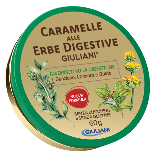 CARAMELLE DIGESTIVE SENZA ZUCCHERO NUOVA FORMULAZIONE 60 G - pharmaluna