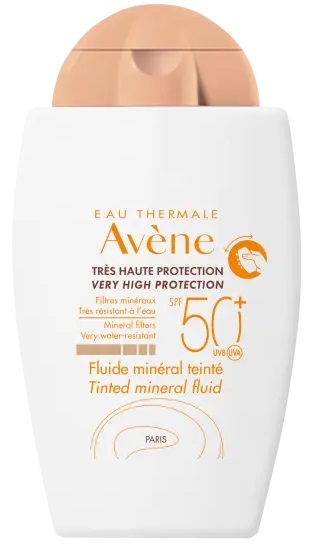 AVENE SOL FLUIDO MINERALE SPF50+ NUOVA FORMULA 40 ML - pharmaluna
