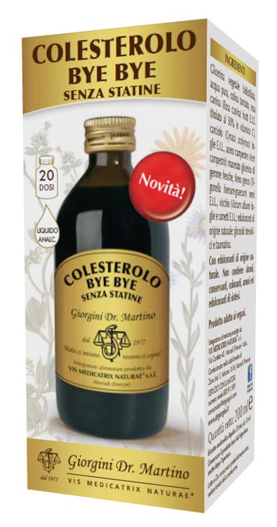 COLESTEROLO BYE BYE SENZA STATINE 200 ML - pharmaluna
