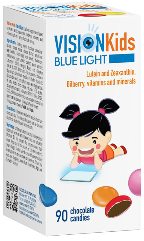 VISION KIDS BLUE LIGHT 90 CONFETTI DA 1 G - pharmaluna
