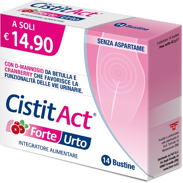 CISTIT ACT FORTE URTO 14 BUSTINE - pharmaluna
