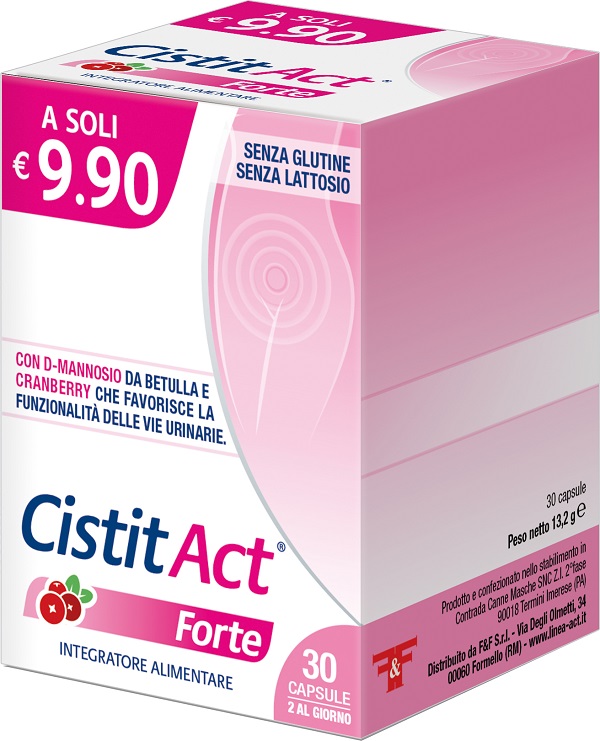 CISTIT ACT FORTE 30 CAPSULE - pharmaluna
