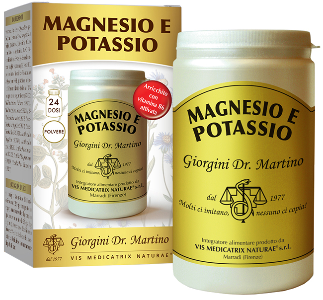 MAGNESIO E POTASSIO POLVERE 360 G - pharmaluna
