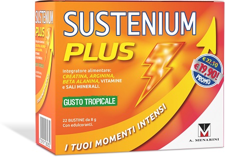 SUSTENIUM PLUS GUSTO TROPICALE PROMO 22 BUSTINE - pharmaluna
