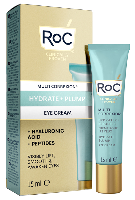 ROC MULTI CORREXION HYDRATE+ PLUMP CREMA OCCHI 15 ML - pharmaluna
