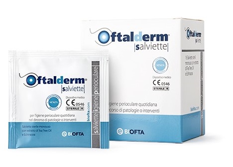 OFTALDERM SALVIETTE STERILI MONOUSO 16 PEZZI - pharmaluna