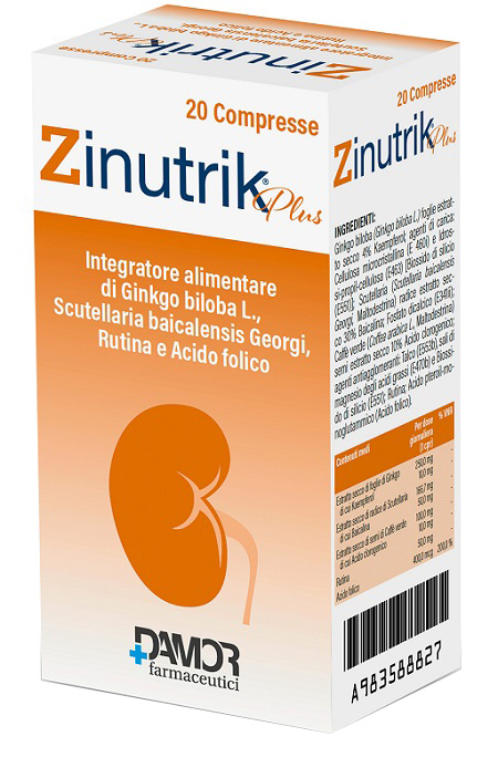 ZINUTRIK PLUS 20 COMPRESSE - pharmaluna