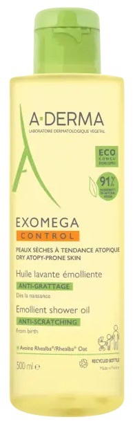 EXOMEGA CONTROL OLIO LAVANTE EMOLLIENTE RICARICA 500 ML - pharmaluna