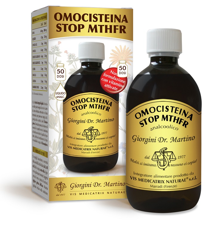 OMOCISTEINA STOP MTHFR LIQUIDO ANALCOOLICO 500 ML - pharmaluna