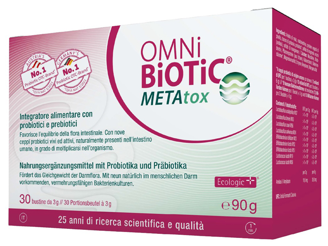 OMNI BIOTIC METATOX 30 BUSTINE DA 3 G - pharmaluna