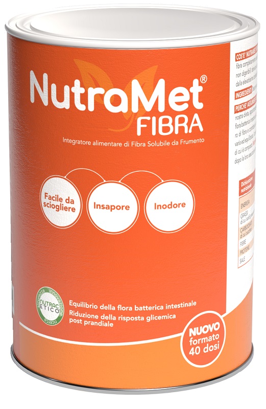 NUTRAMET FIBRA 320 G - pharmaluna