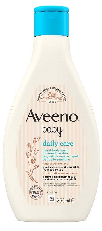 AVEENO BABY BAGNETTO TESTA PIEDI 250 ML - pharmaluna