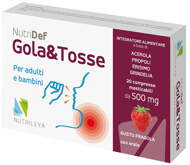 NUTRIDEF GOLA&TOSSE 20 COMPRESSE - pharmaluna