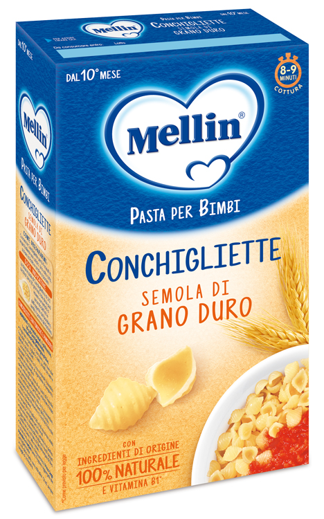 MELLIN CONCHIGLIETTE 100% GRANO DURO 280 G - pharmaluna
