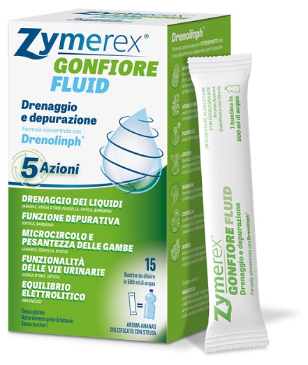 ZYMEREX GONFIORE FLUID 15 BUSTINE - pharmaluna