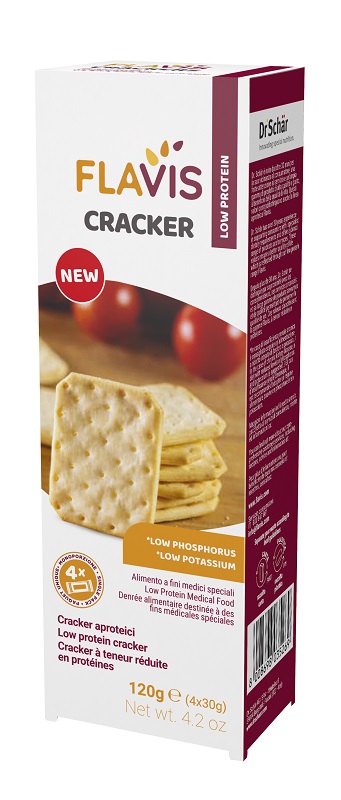 FLAVIS CRACKER APROTEICI 4 PORZIONI DA 30 G - pharmaluna