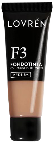 LOVREN FONDOTINTA F3 MEDIUM 25 ML - pharmaluna