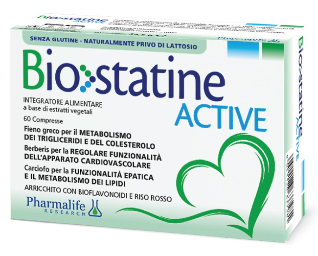 BIOSTATINE ACTIVE 60 COMPRESSE - pharmaluna