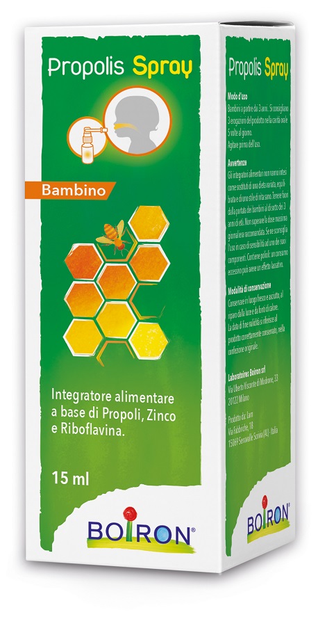 PROPOLIS SPRAY BAMBINO 15 ML - pharmaluna