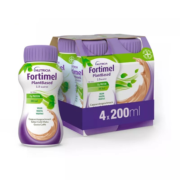 FORTIMEL PLANT BASED CAFFE' 4 BOTTIGLIE DA 200 ML - pharmaluna