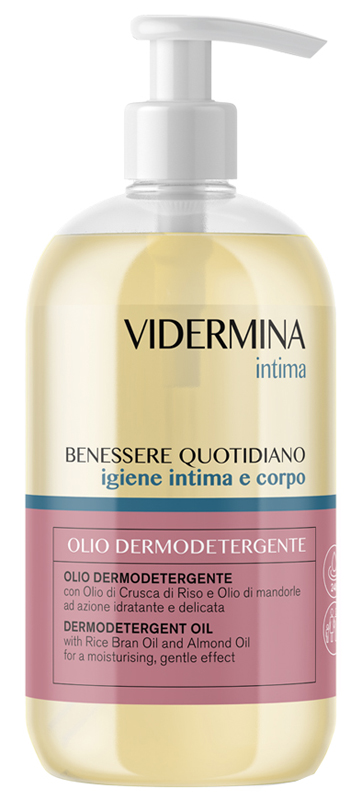 VIDERMINA INTIMA OLIO DETERGENTE CORPO E INTIMO 500 ML - pharmaluna