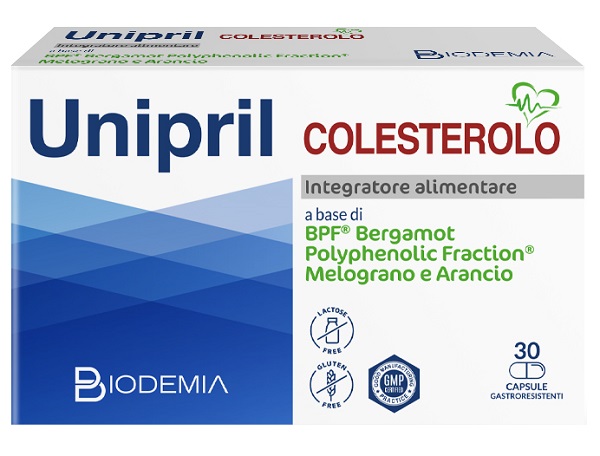 UNIPRIL COLESTEROLO 30 CAPSULE GASTRORESISTENTI - pharmaluna