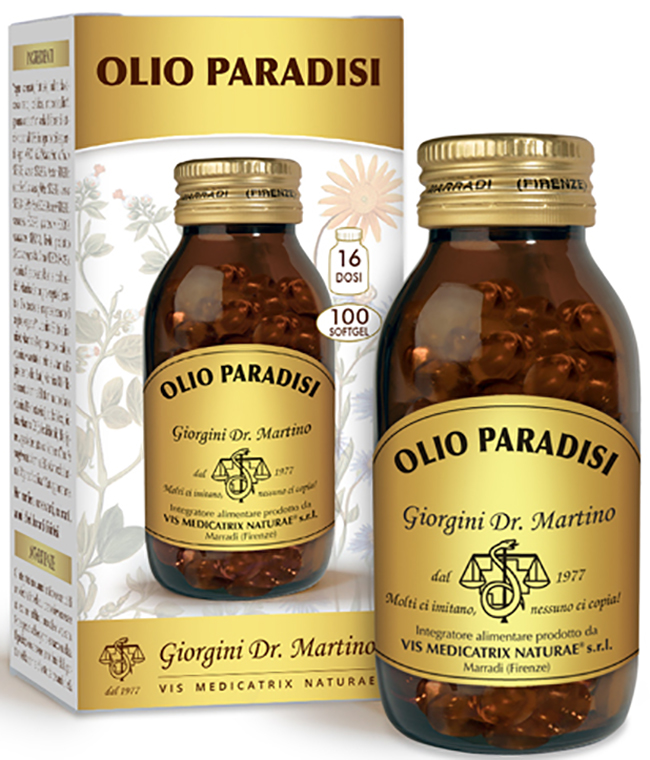 OLIO PARADISI 100 SOFTGEL - pharmaluna