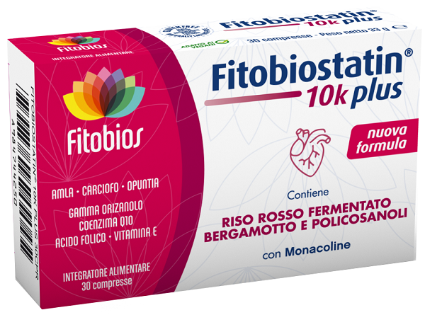 FITOBIOSTATIN 10K PLUS 30 COMPRESSE - pharmaluna
