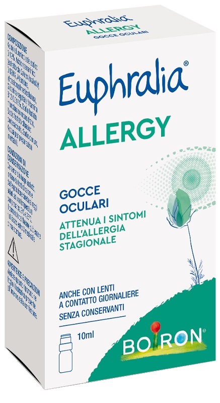 GOCCE OCULARI EUPHRALIA ALLERGY 10 ML - pharmaluna