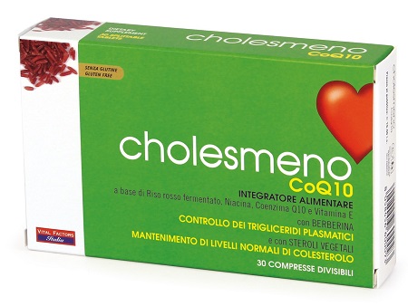 CHOLES MENO CO Q10 30 COMPRESSE - pharmaluna