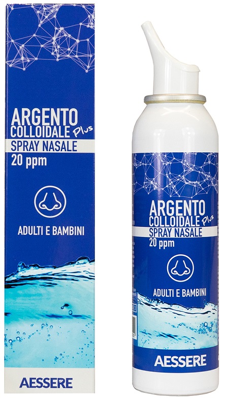 ARGENTO COLLOIDALE PLUS NASALE SPRAY 20 PPM 100 ML - pharmaluna