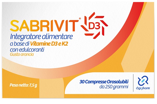 SABRIVIT D3 30 COMPRESSE - pharmaluna