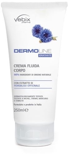 VEBIX DERMOLINE CREMA FLUIDA CORPO FIORDALISO 250 ML - pharmaluna
