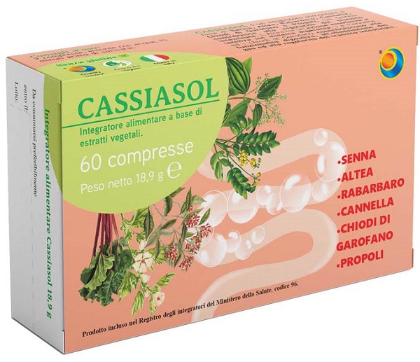 CASSIASOL 60 COMPRESSE - pharmaluna