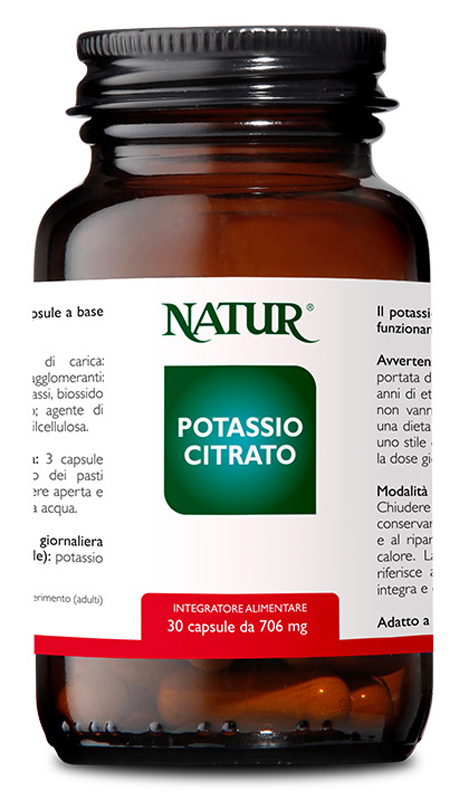POTASSIO CITRATO 30 CAPSULE - pharmaluna