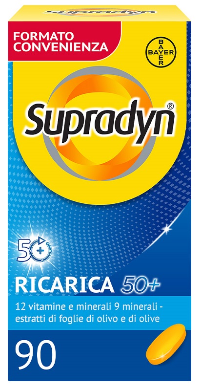 SUPRADYN RICARICA 50+ 90 COMPRESSE - pharmaluna