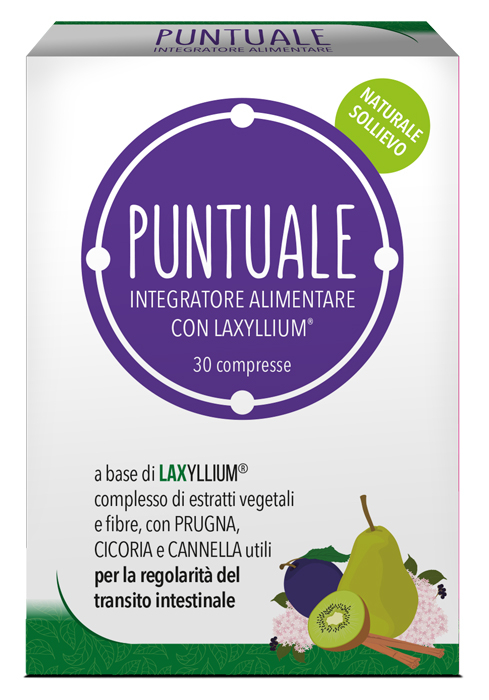 PUNTUALE CON LAXYLLIUM 30 COMPRESSE - pharmaluna