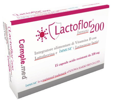 LACTOFLOR IMMUNO 200 15 CAPSULE - pharmaluna