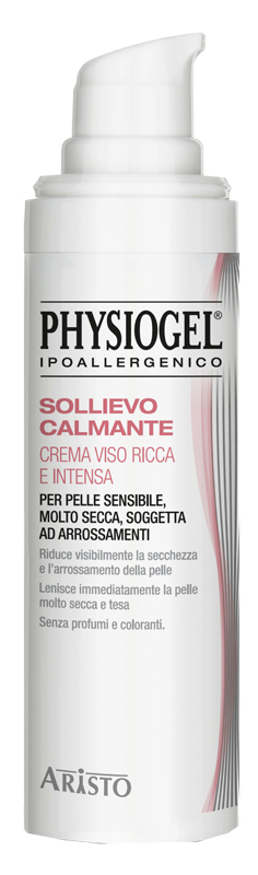 PHYSIOGEL IPOALLERGENICO SOLLIEVO CALMANTE CREMA VISO RICCA E INTENSA 40 ML - pharmaluna