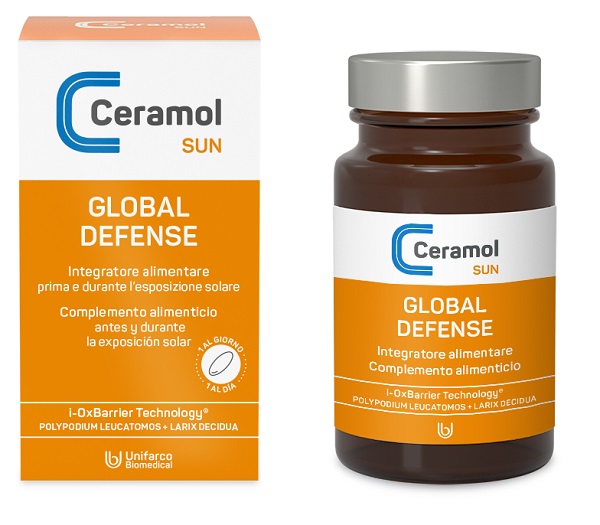 CERAMOL GLOBAL DEFENSE 30 COMPRESSE - pharmaluna