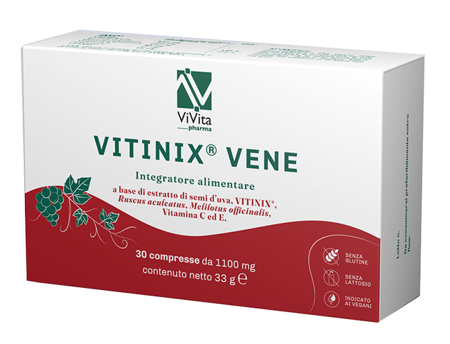 VITINIX VENE 30 COMPRESSE - pharmaluna