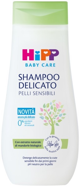 HIPP BABY CARE SHAMPOO DELICATO 200 ML - pharmaluna